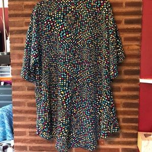 Lularoe Lindsay kimono. N w condition black base